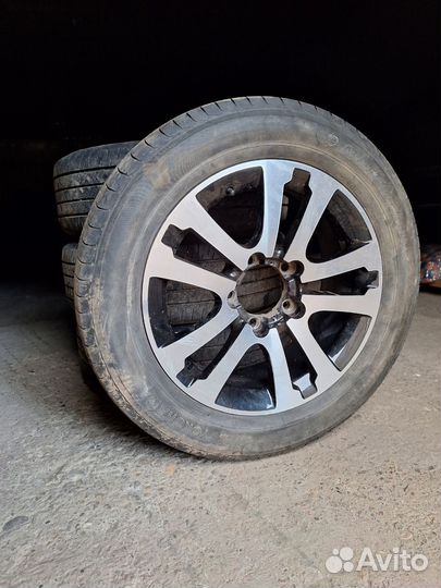 Колеса литые в сборе на УАЗ, нива R18