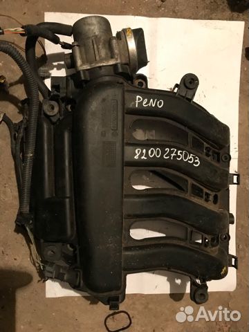 Коллектор впускной Renault Megan 2 2002-2009