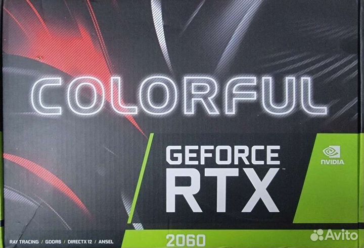 Видеокарта Colorful Nvidia GeForce rtx 2060