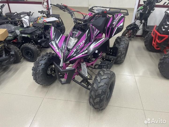 Подрoсткoвый квадроцикл мотаx ATV T-Rex Lux