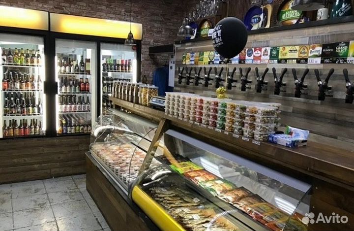 Успешный магазин разливного пива