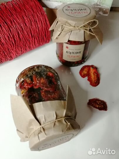 Вяленые томаты в масле 350мл