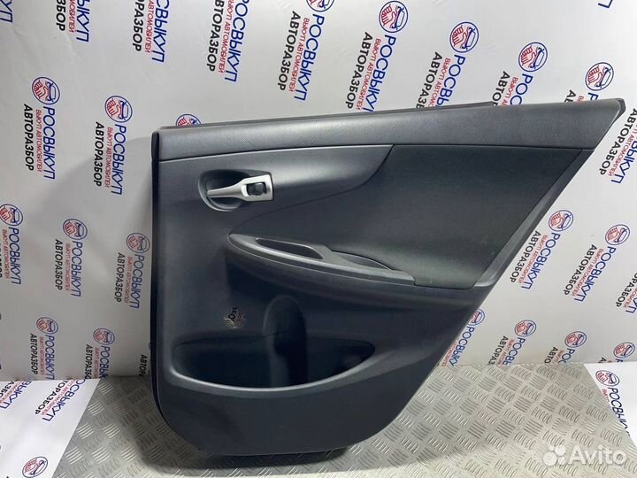 Обшивка двери Toyota Corolla (E150) X рестайлинг