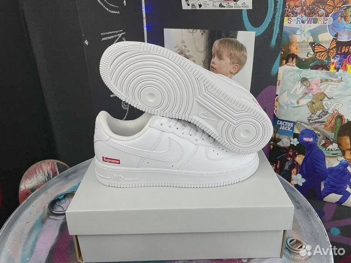 Кроссовки Nike Air Force x Supreme арт:0317058