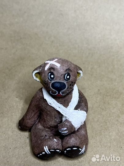 Ватная игрушка маленький доктор