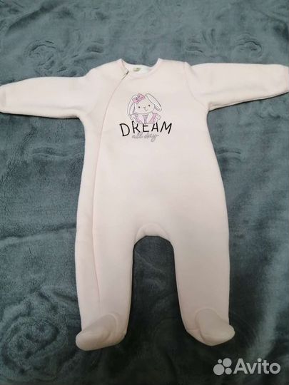 Флисовый комбинезон 74