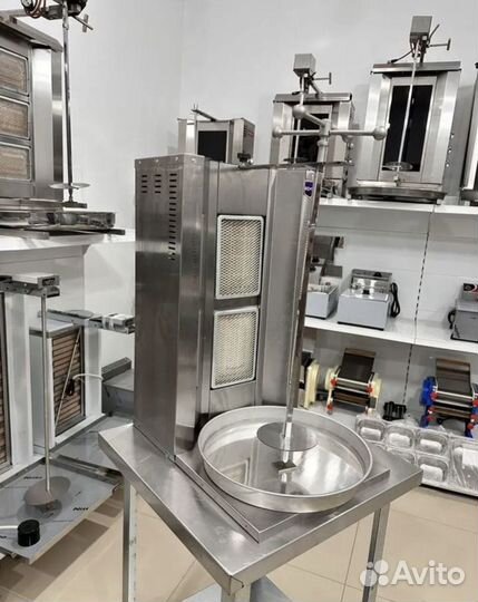 Гриль для шаурмы газовый