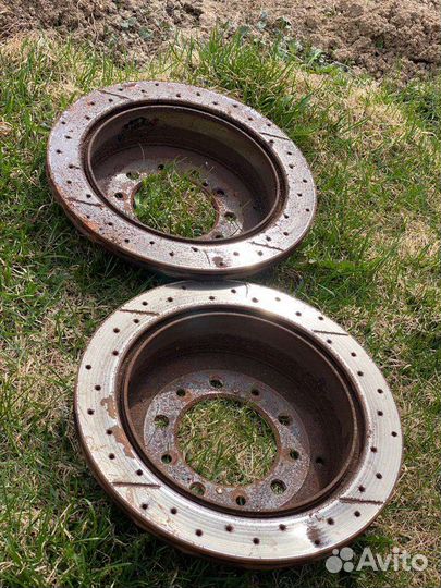 Перфорированные тормозные диски land cruiser 200