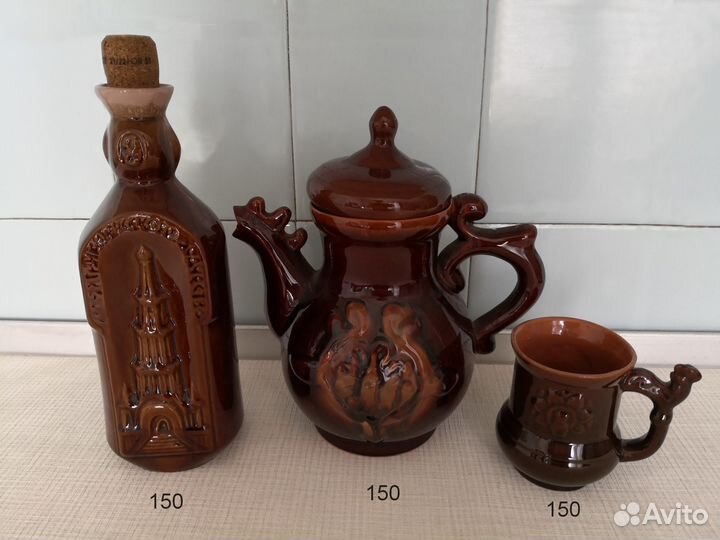 Пиалы Тарелки Кувшины Салатники (керамика) СССР