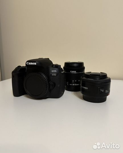 Фотоаппарат canon eos 77D