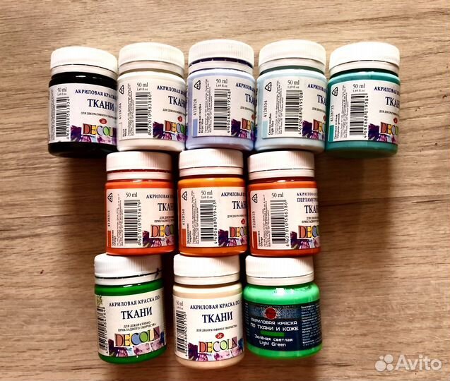 Краски по ткани