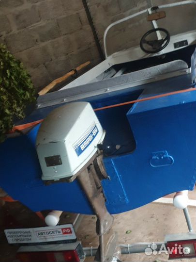 Лодочный мотор ветерок 8м