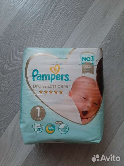 Оригинал Памперсы для новорождённых Pampers 1