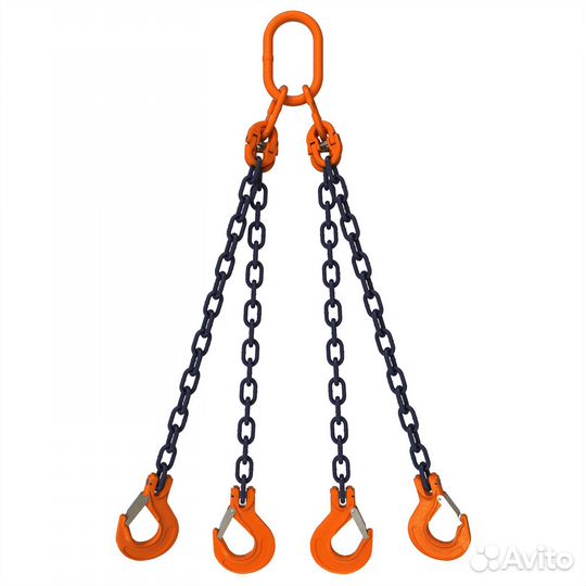 Строп цепной четырехветвевой 4сц 4,25т 3м