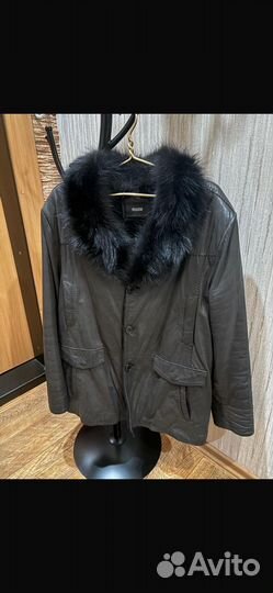 Дубленка натуральная мужская 52 54