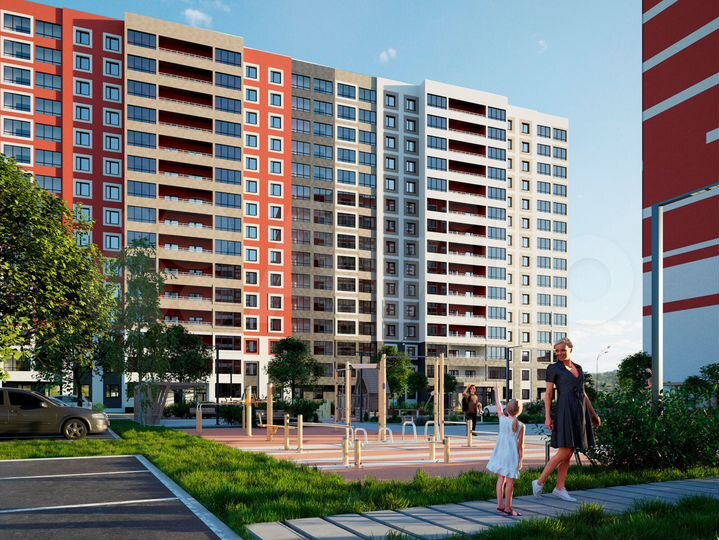 3-к. квартира, 71,6 м², 5/15 эт.