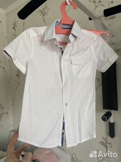 Рубашки на мальчика 2г, 3г, 4г, 5 л
