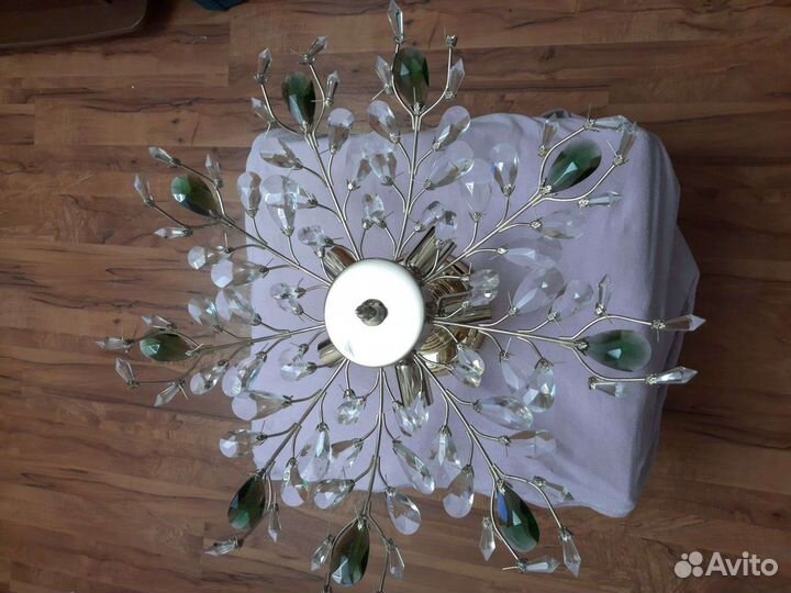 Люстра потолочная бу