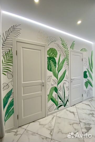 Роспись стен, картины