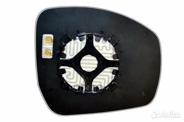 Элемент зеркальный левый асферический голубой с