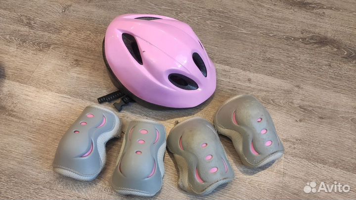 Шлем и защита для девочки