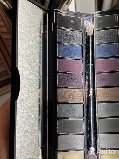 Палитра теней, румяна