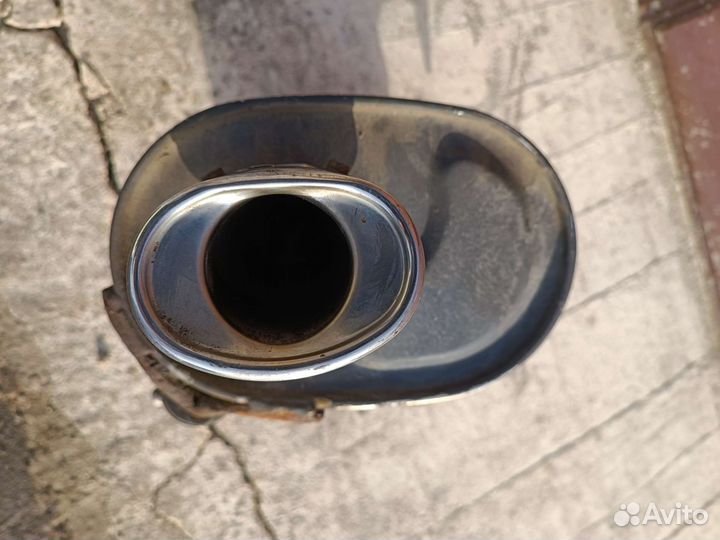 Банка глушителя аутлендер xl