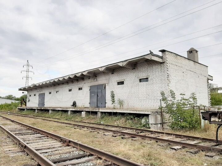 Производственная база с жд путями