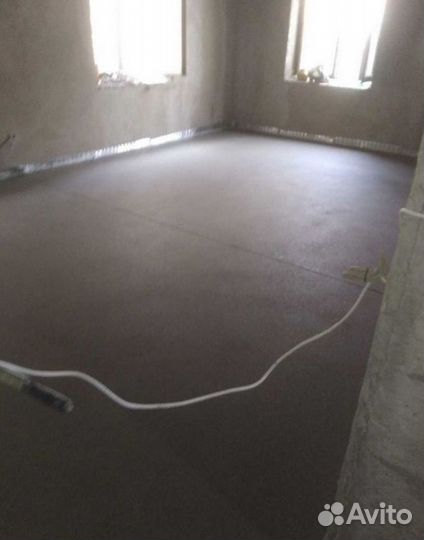 Полусухая стяжка пола