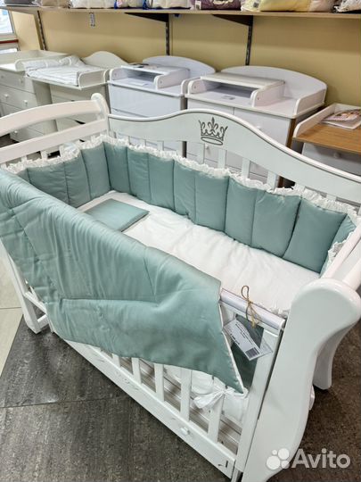 Комплект постельного белья в детскую кроватку