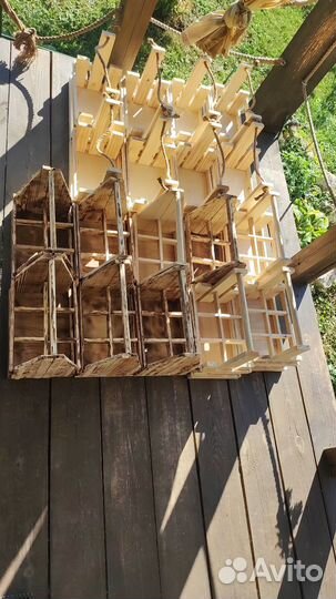 Ящик деревянный подарочный