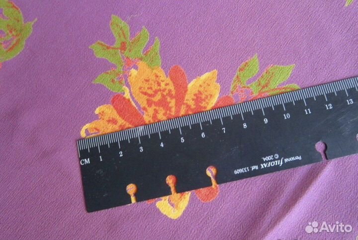 Креп-жоржет нат. шелк ткань СССР 1,55 х 0,94 м