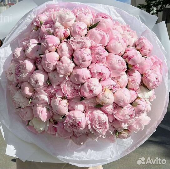 Букет пионов