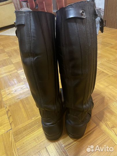 Сапоги для верховой езды, 38 р, на широкую икру