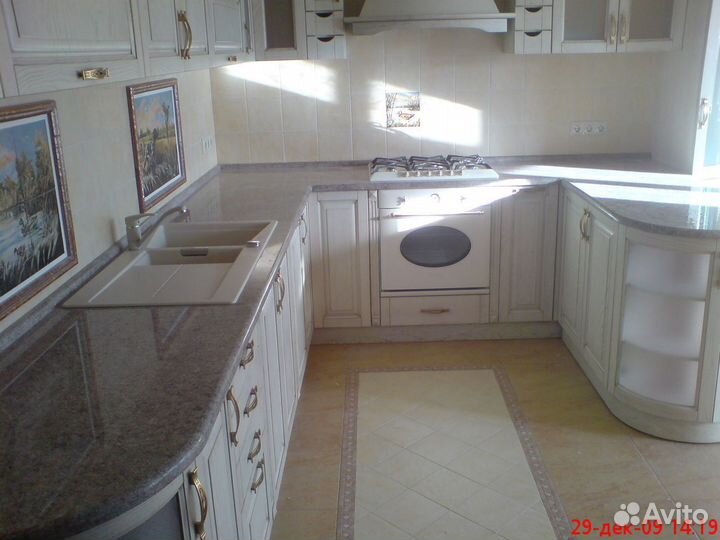 Столешница из кварца, столешница из акрила