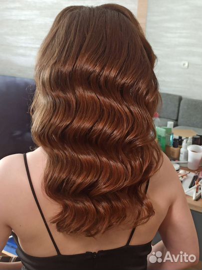 Укладка афрокудрей