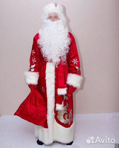 Костюм деда мороза и снегурочки
