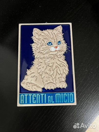 Табличка на дверь Кошка