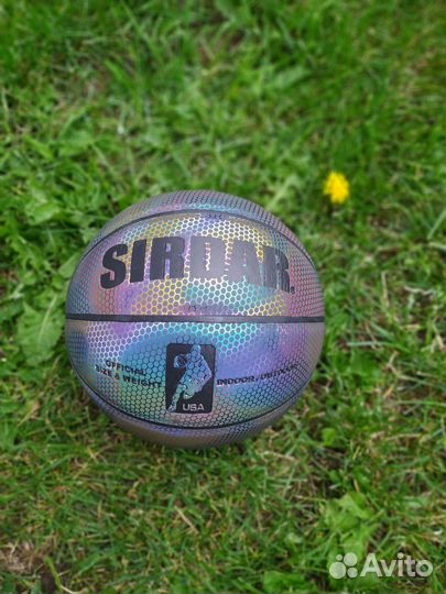 Баскетбольный мяч Sirdar 7, разноцветный, светоот