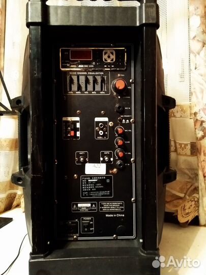 Магнитола - Акт колонка Temeisheng кабель jack 6,3