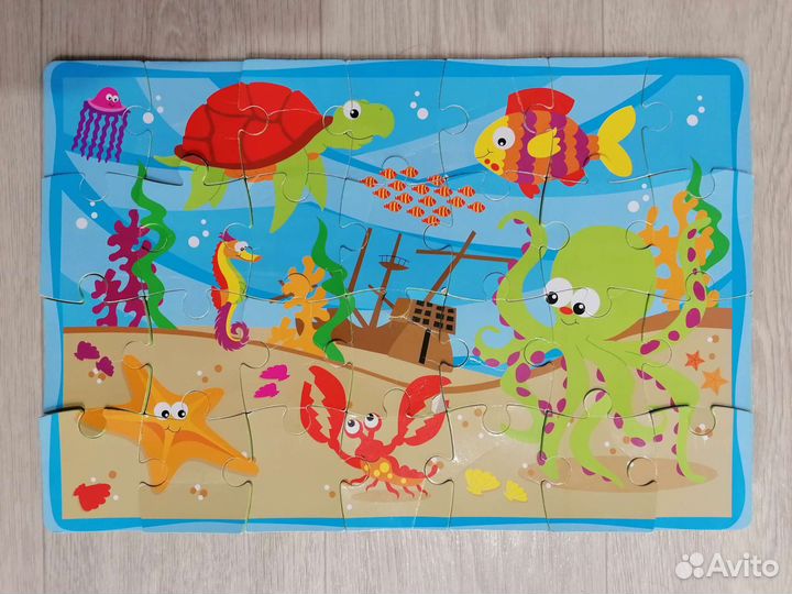 Лото для малышей, пазлы, аппликации, игры-карточки