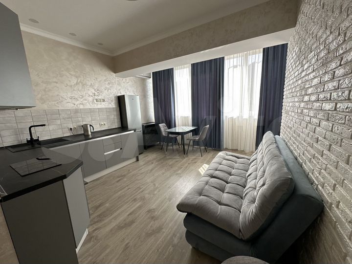 1-к. апартаменты, 43 м², 6/11 эт.