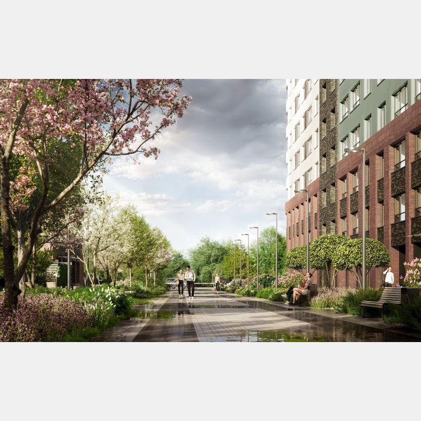 1-к. квартира, 39,4 м², 14/17 эт.