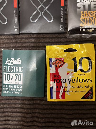 Струны для электрогитары