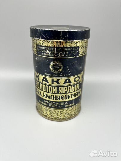 Банка из под какао