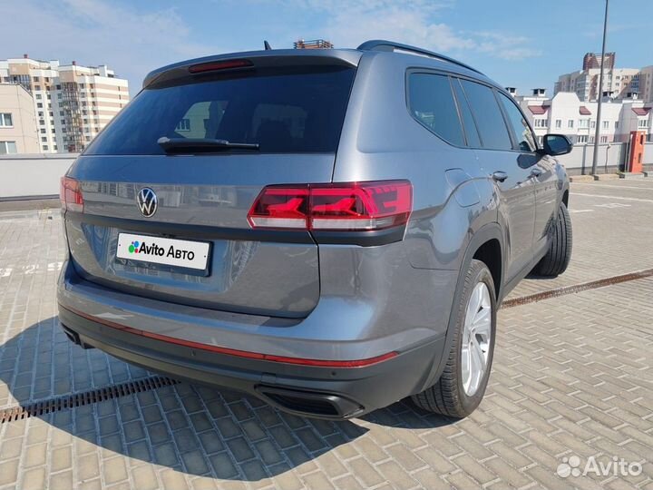 Volkswagen Atlas 2.0 AT, 2021, 95 000 км