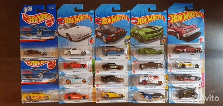 Hot Wheels машинки 1998-2022