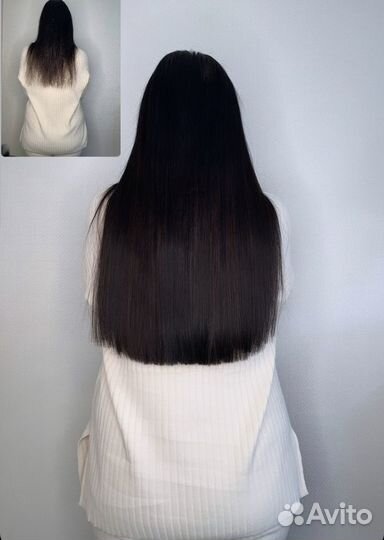 Коррекция наращенных волос