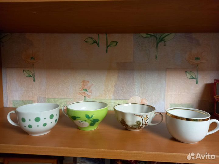 Чайные пары,чашки,блюдца