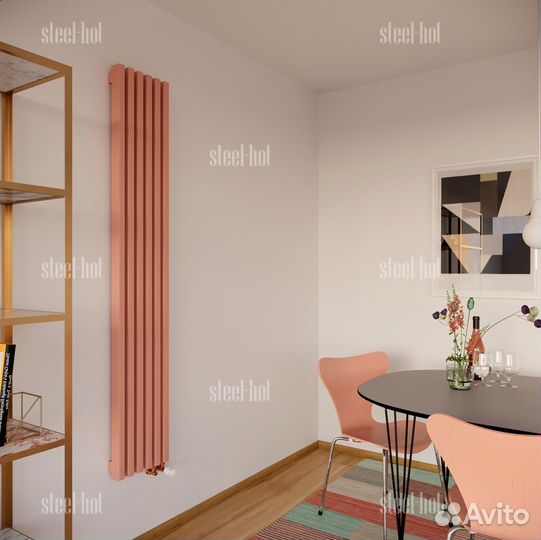 Вертикальный радиатор отопления от Завода